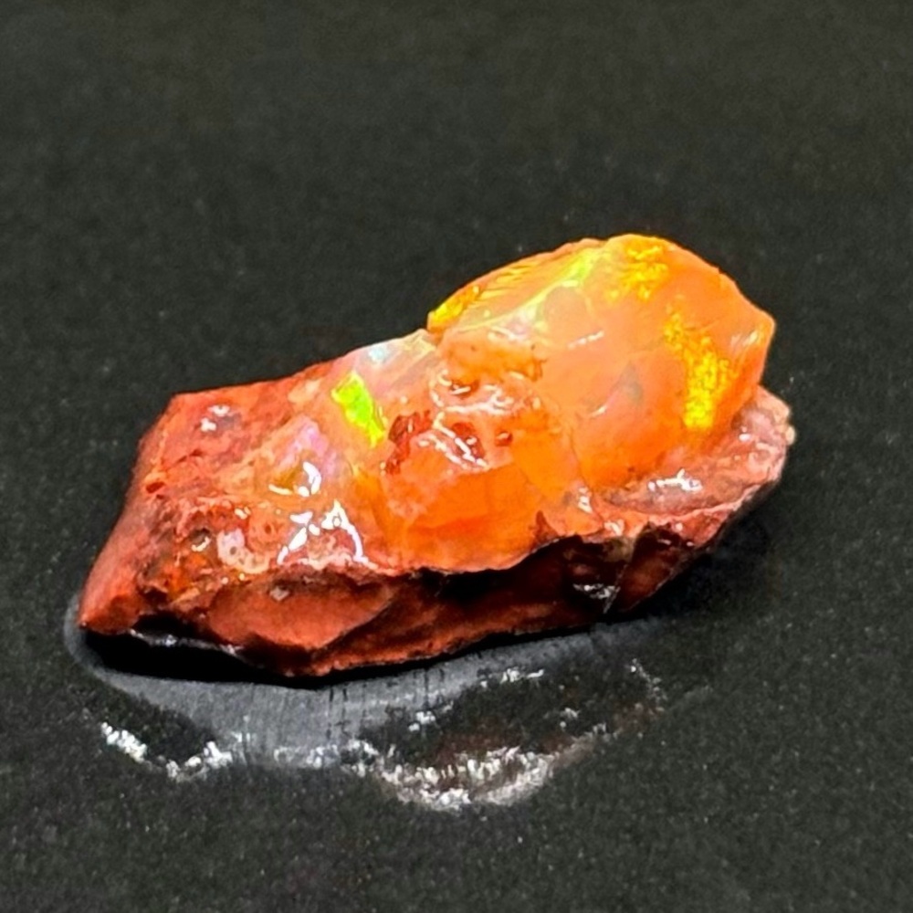 Colorful Stunning Mexican Fire Opal Display Specimen For All Gemstone Lovers